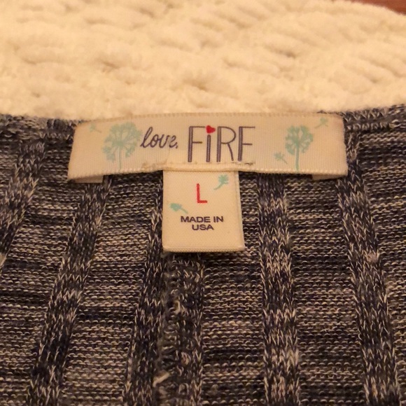 Dark blue/grey short sleeve t-shirt dress - Picture 2 of 4